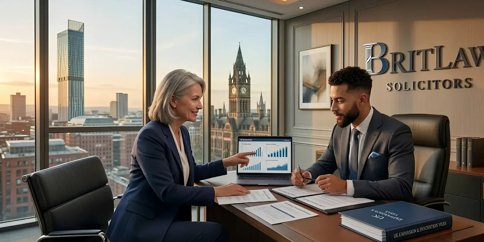 Britlaw Solicitors client consultation